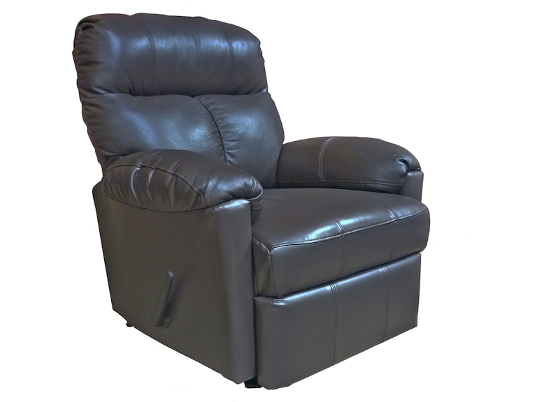 Picot Leather/Vinyl Rocker Recliner - Main Image