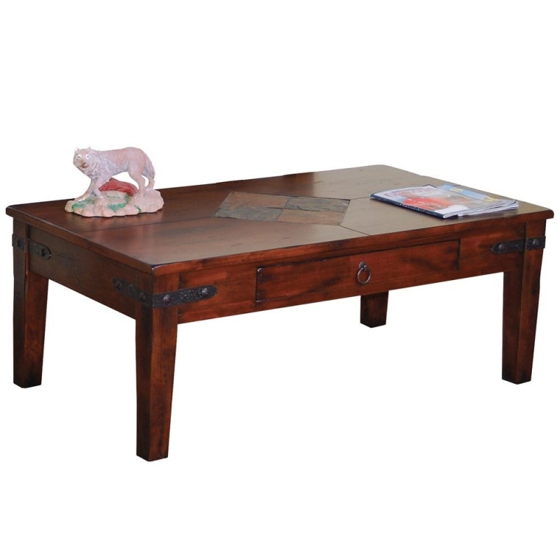 Clearance Living Room Santa Fe 26x48 Coffee Table 583269