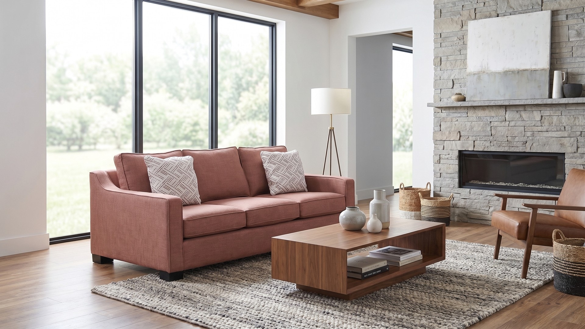 Stylus Furniture Metro Sofa w/ 2 TPS 1002356