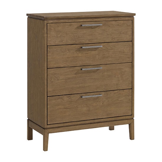 Whittier Wood Products Bailey Nutmeg 4-Drawer Chest 1002934