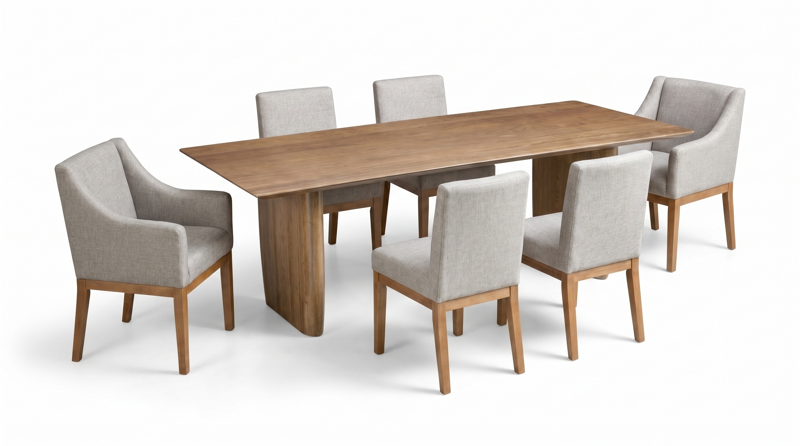 Clearance Dresden 7-PC Table Set w/ UPH Chairs 1003009