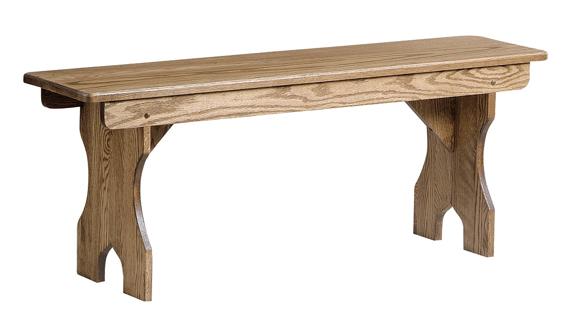Country Value Woodworks 4 Foot Farm Bench 004