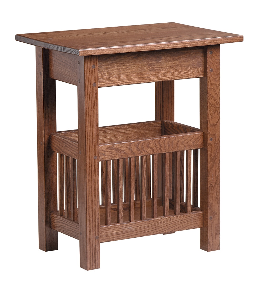 Country Value Woodworks Mission Magazine End Table 033 - Portland, OR