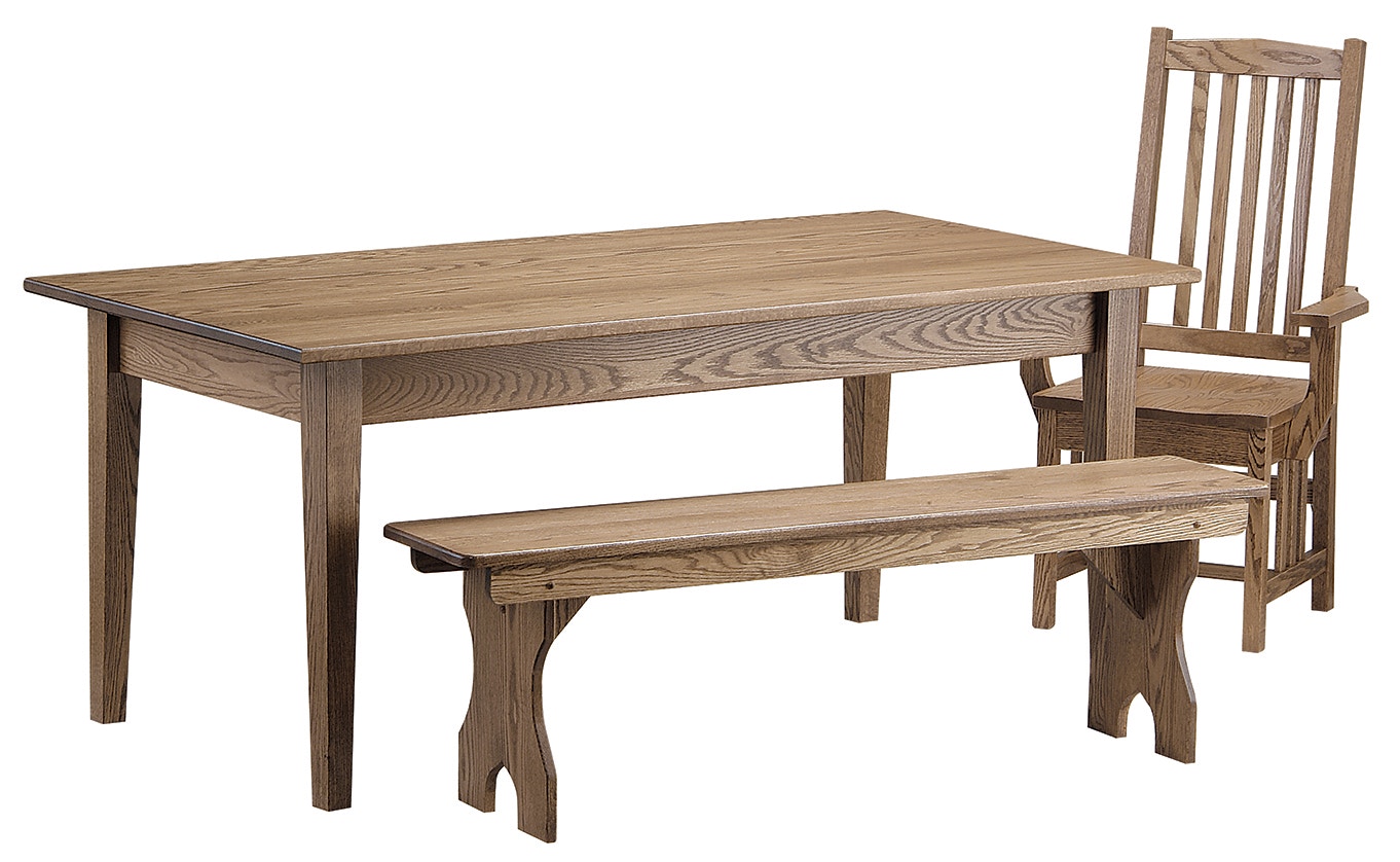 Country Value Woodworks 6 Foot Farm Table 049