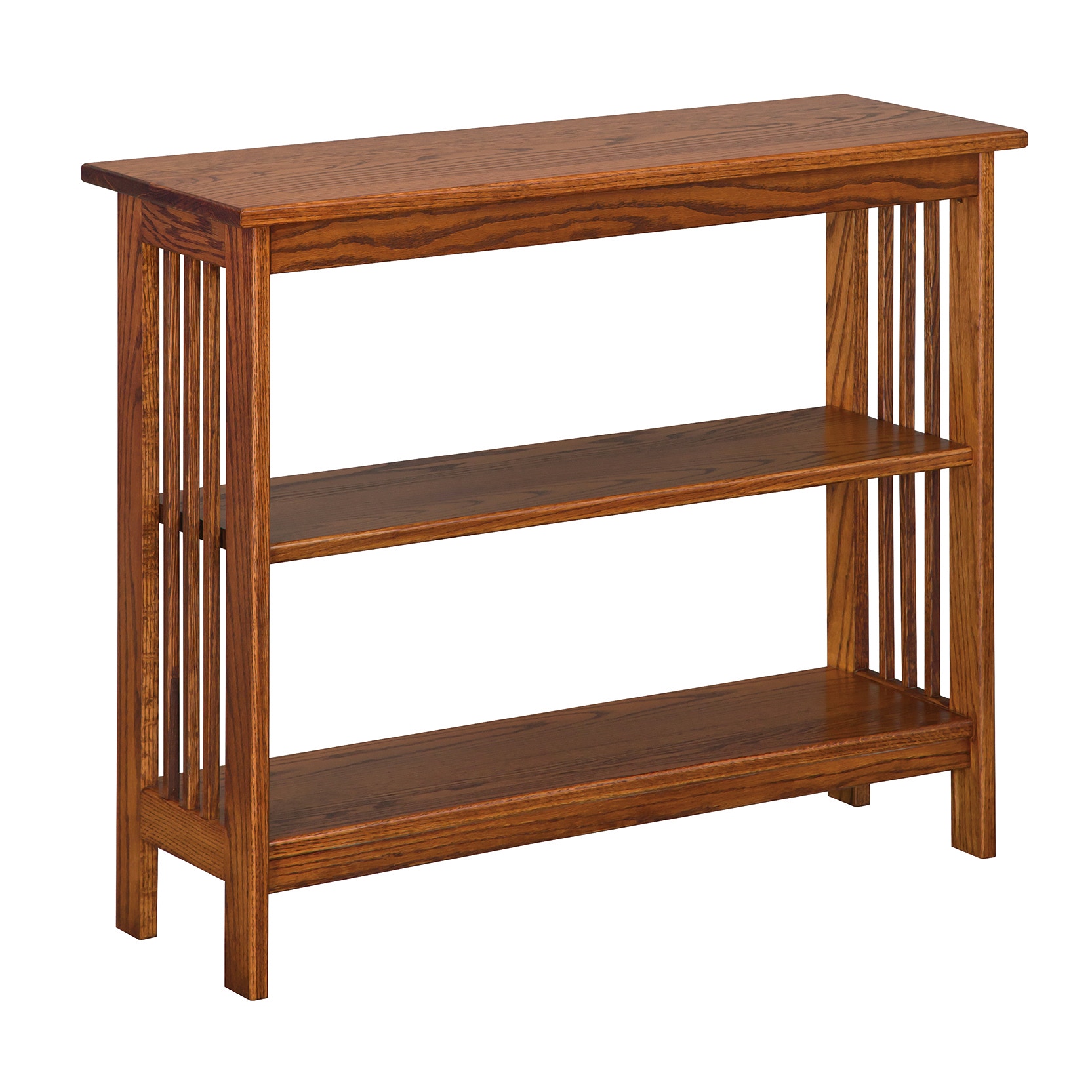 Country Value Woodworks Bookcase Console 081