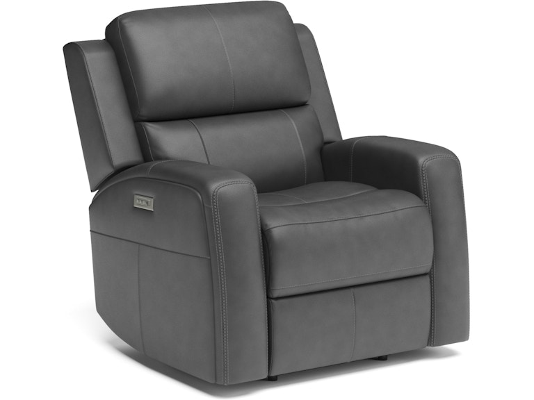 Flexsteel Linden Power Recliner with Power Headrest and Lumbar 1043