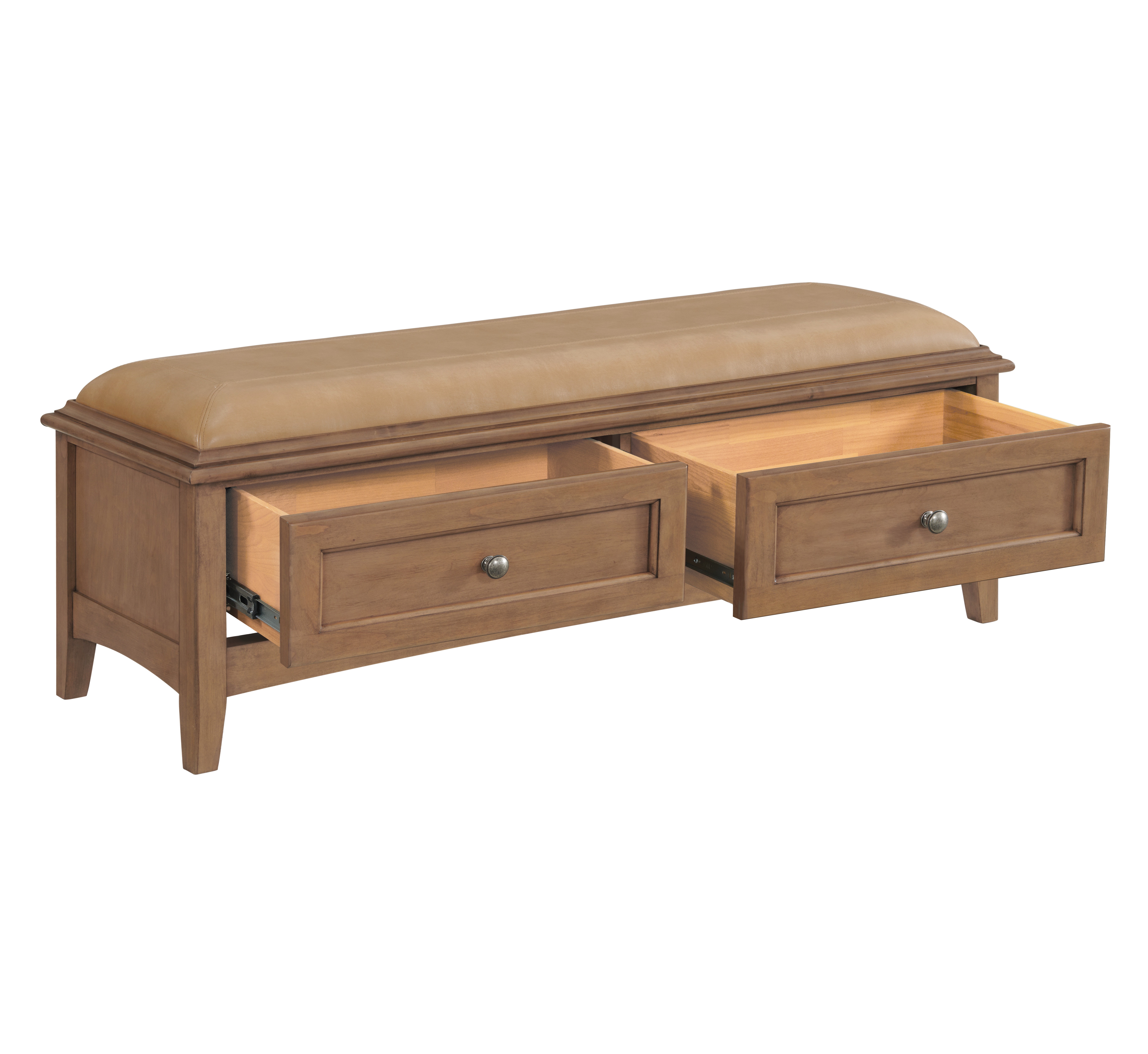 Whittier Wood Products McKenzie 2–Drawer Bench