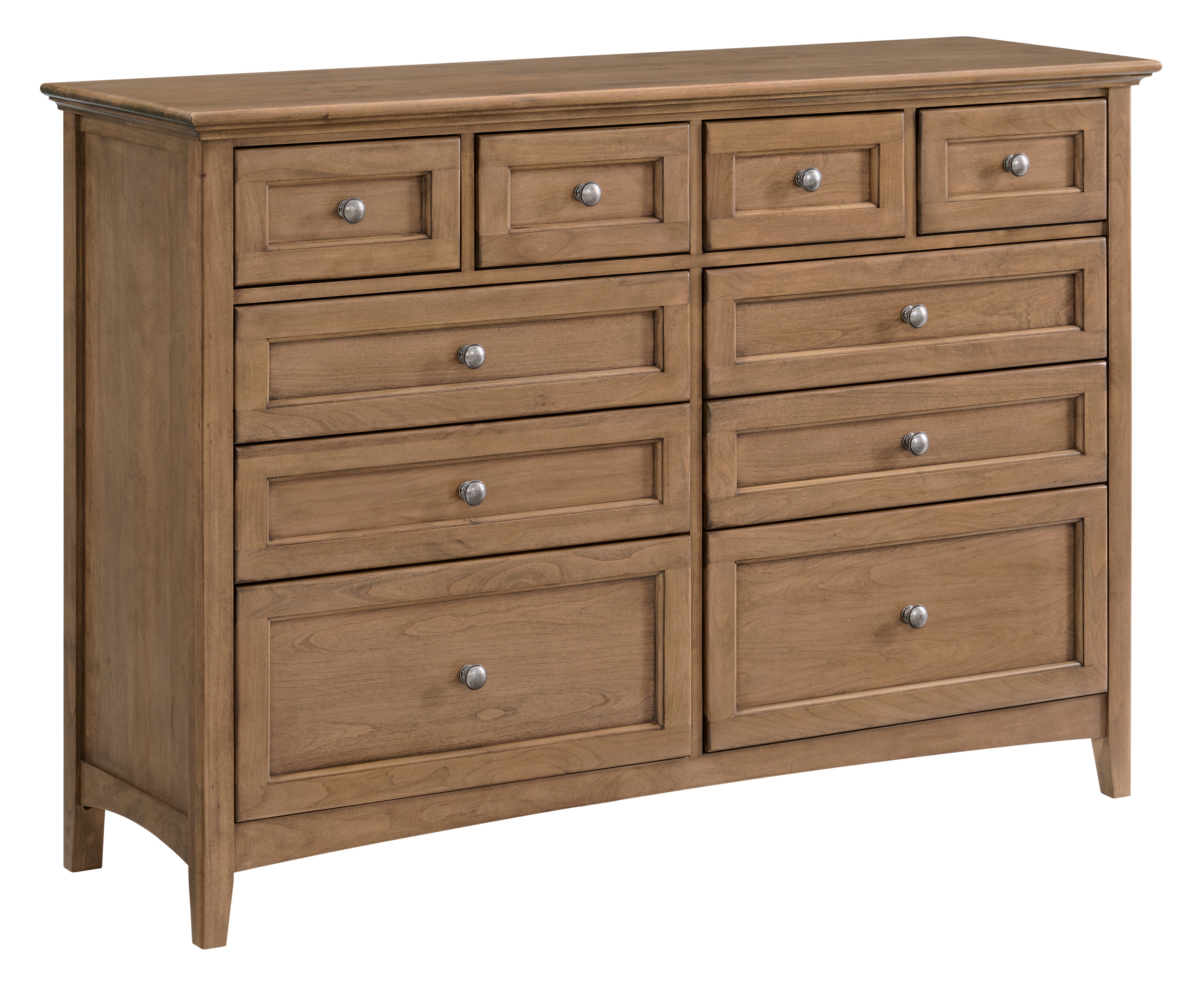 Whittier Wood Products 10–Drawer Dresser 1128PEC