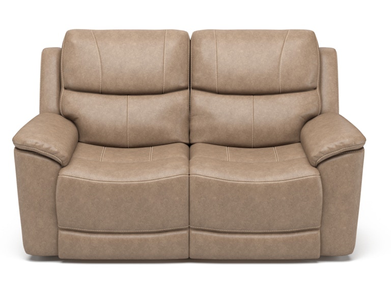 Flexsteel Cade Power Reclining Loveseats with Power Headrests 118360PH