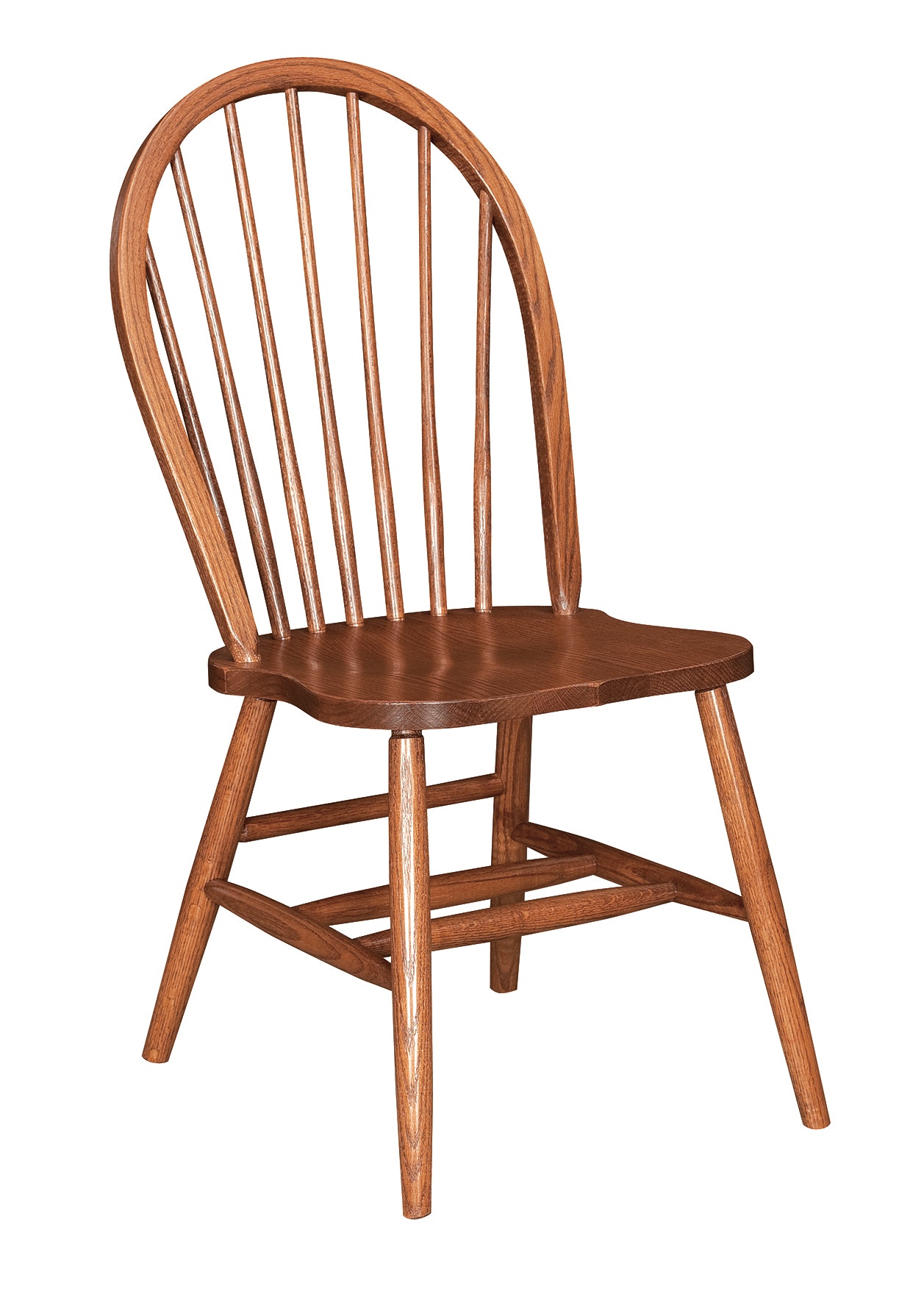 Country Value Woodworks Bow Back Side Chair (Not available With Leather seats) 151