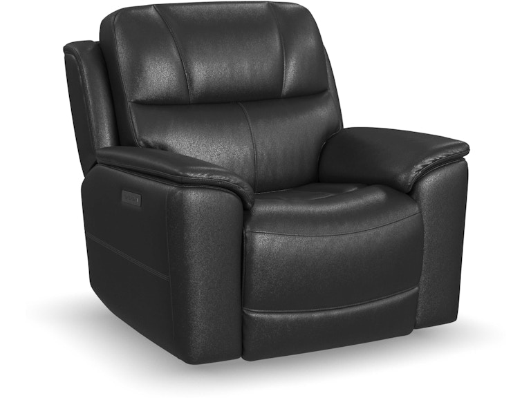 Flexsteel Crew Power Recliner with Power Headrest and Lumbar 178350PH