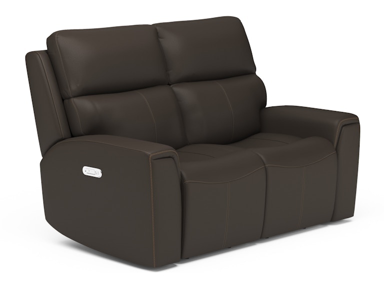 Flexsteel Jarvis Power Reclining Loveseat - Thumbnail 2