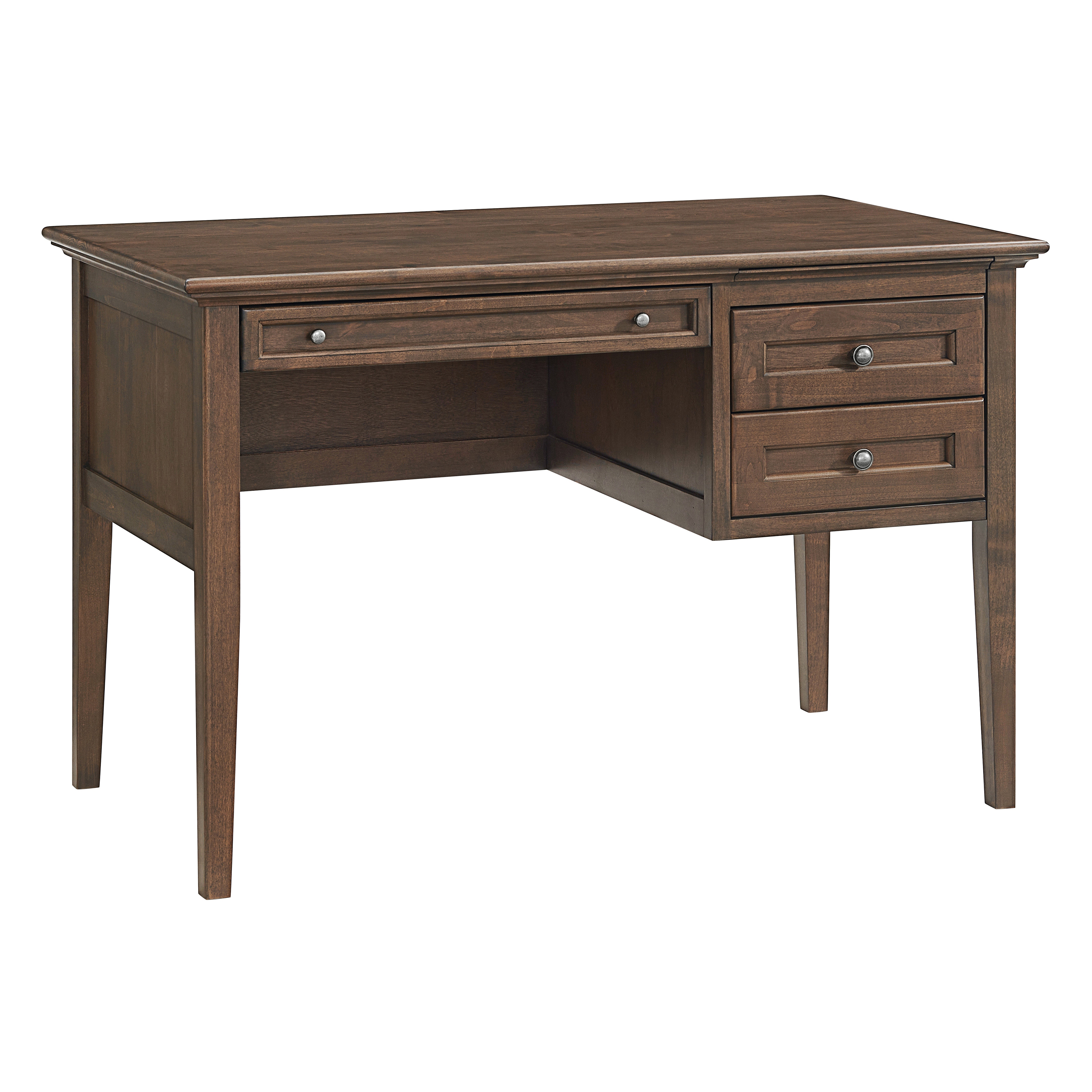 Whittier Wood Products 3-Drawer Desk 2400JAVA