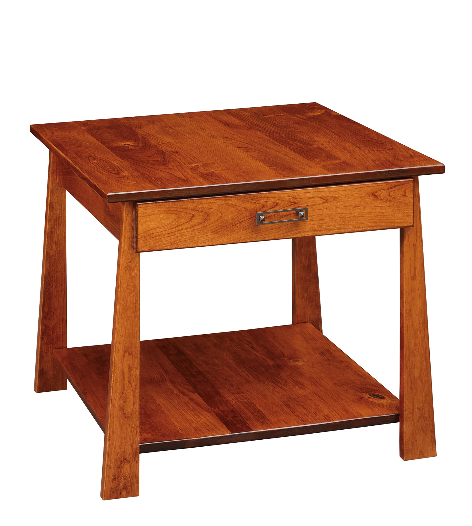 Country Value Woodworks Large End table With Drawer 240