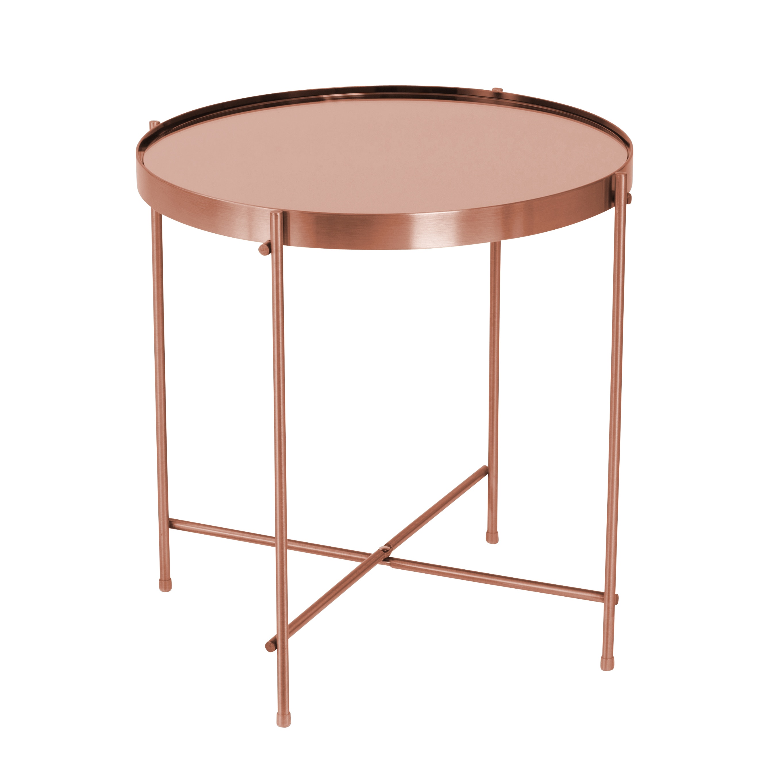 Euro Style Trinity Side Table 32003COP Portland, OR Key Home