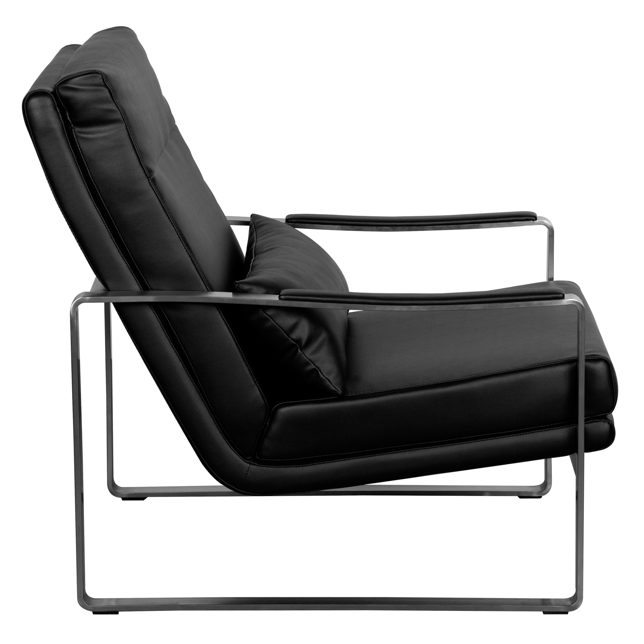 Euro Style Harrison Lounge Chair 38770BLK Portland, OR Key Home