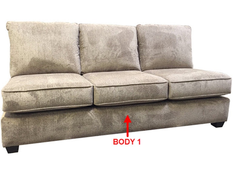 Stanton 46432 Armless Sofa - Portland, OR | Key Home Furnishings