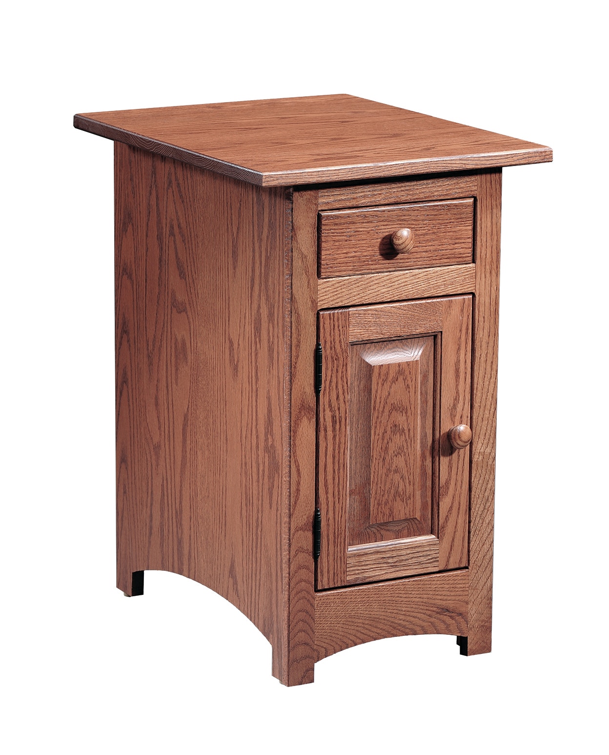Country Value Woodworks 1 Door Chairside Table 506