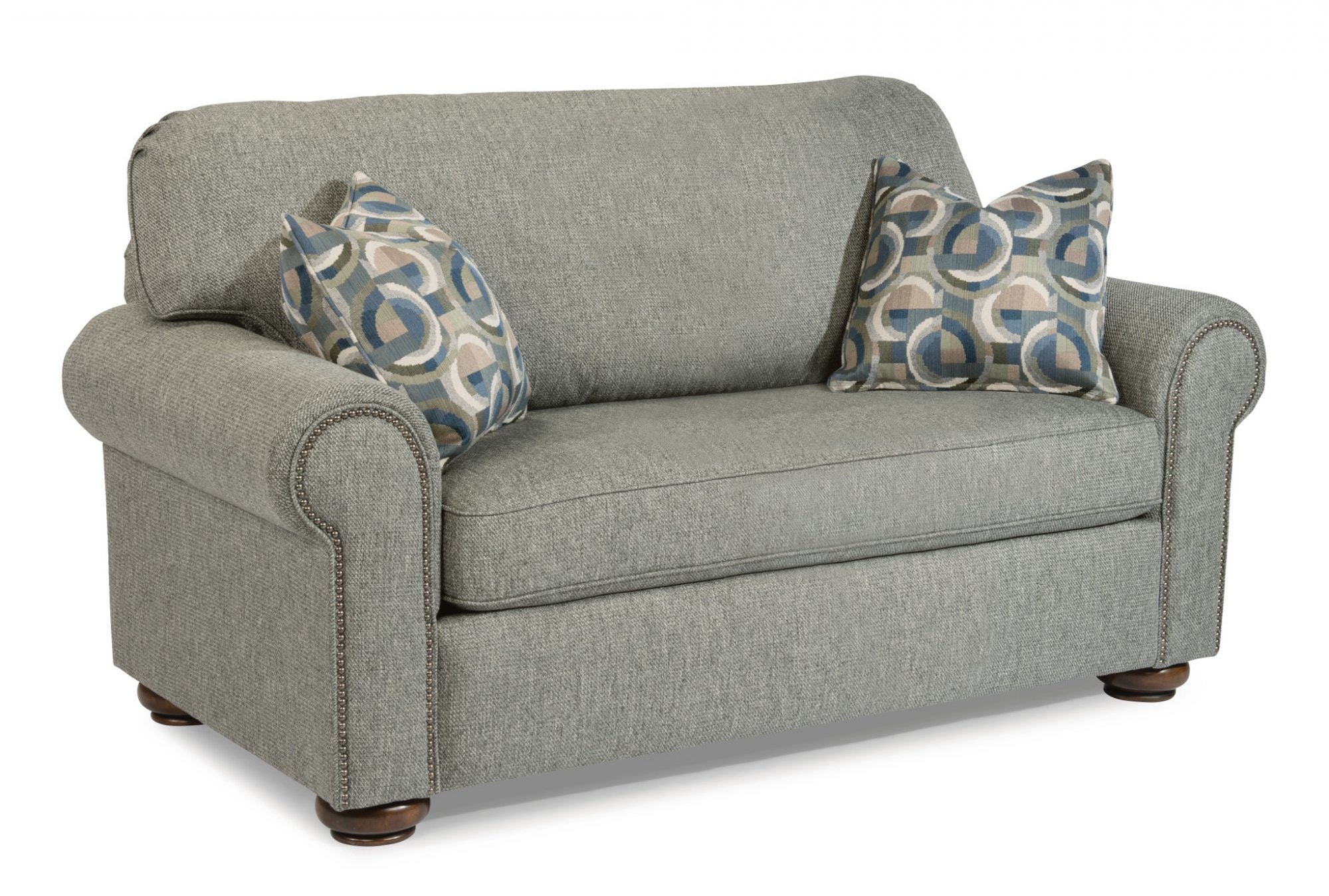Flexsteel Preston Twin Sleeper with Nailhead