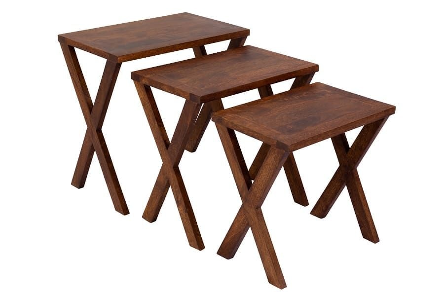Porter Designs 6255 X Table Nesting Table Set Of 3 6255 Table Set