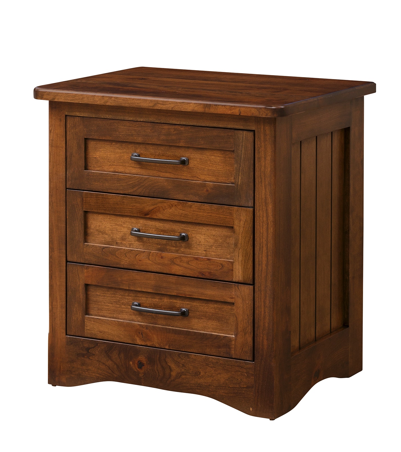 Country Value Woodworks 3 Drawer Nightstand 764