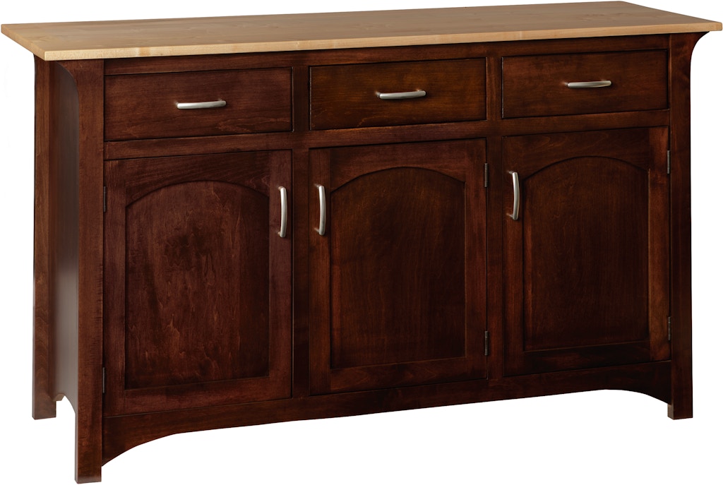 Country Value Woodworks Monarch 3 Door Buffet 8065 Portland, OR Key