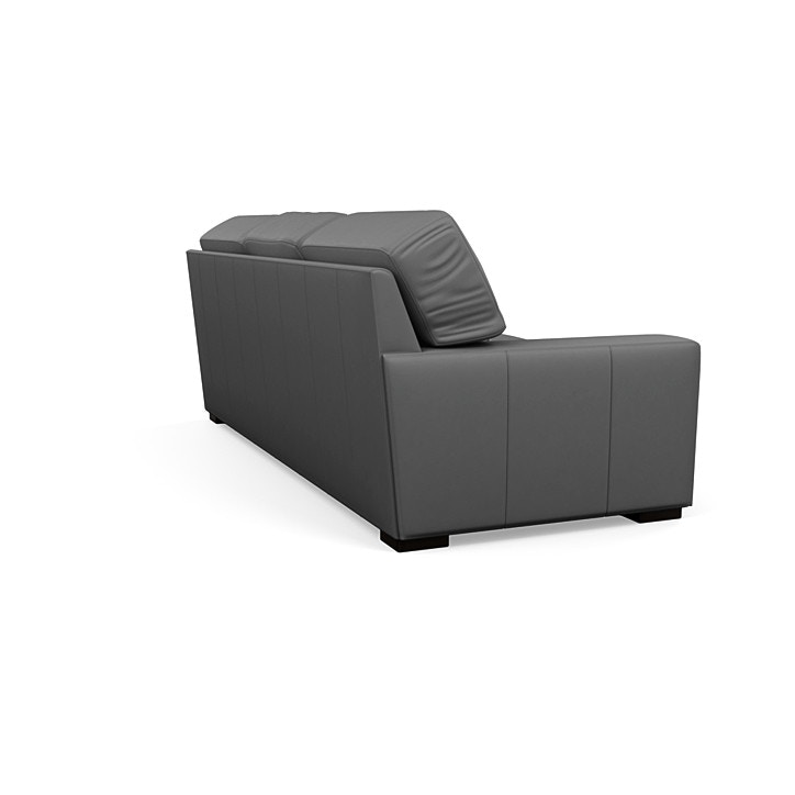 American Leather Danford Three Cushion Sofa DANS03STDolceGray