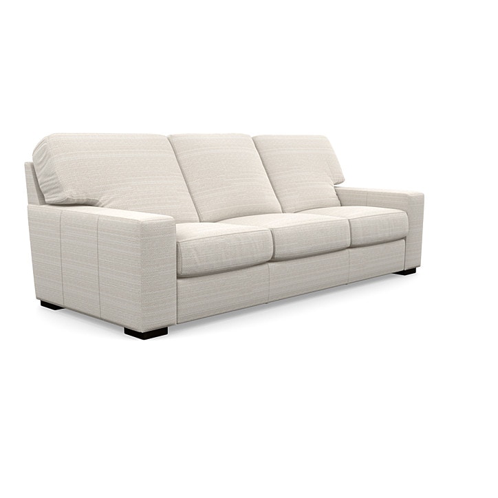 American Leather Danford Three Cushion Sofa DANS03STSpritzCream