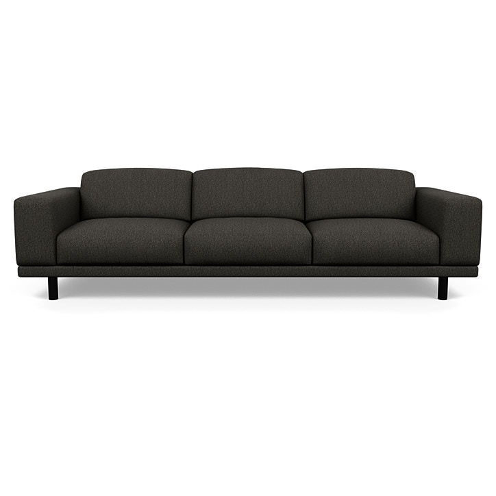 American Leather Meyer Three Cushion Sofa MYRSO3STAuraEspresso