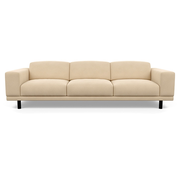 American Leather Meyer Three Cushion Sofa MYRSO3STFarleyBeige