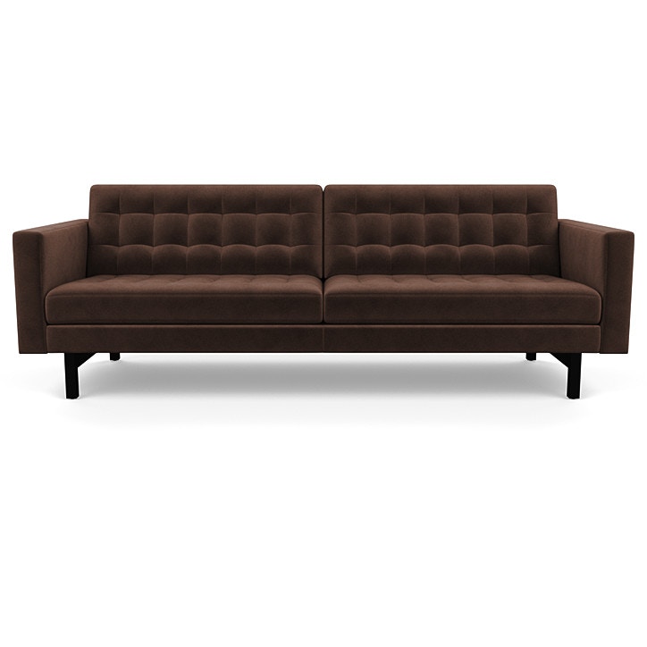 American Leather Parker Two Cushion Sofa PKRSO2STHazeBrown