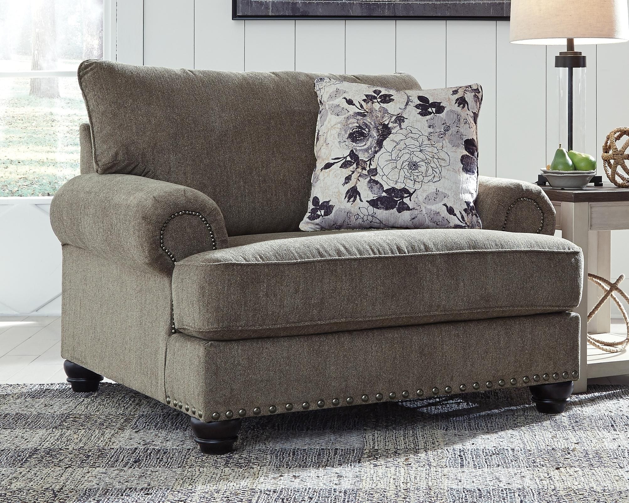 loveseat with ottoman set