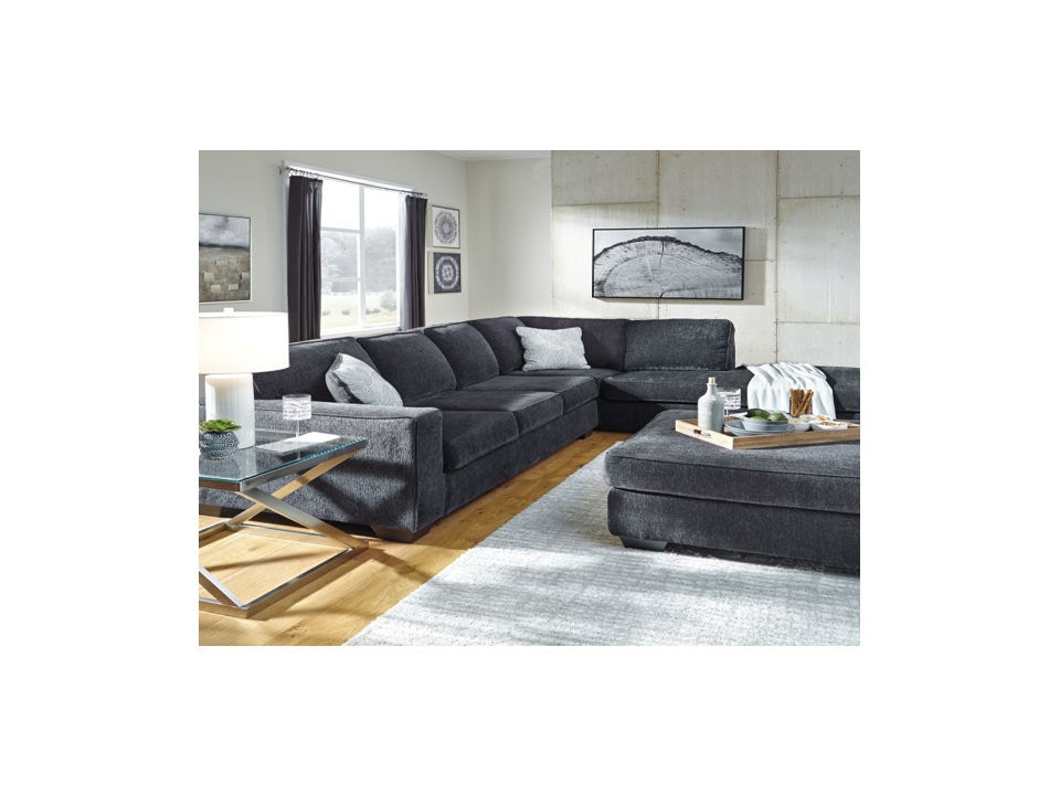 Altari slate laf sectional deals by ashley