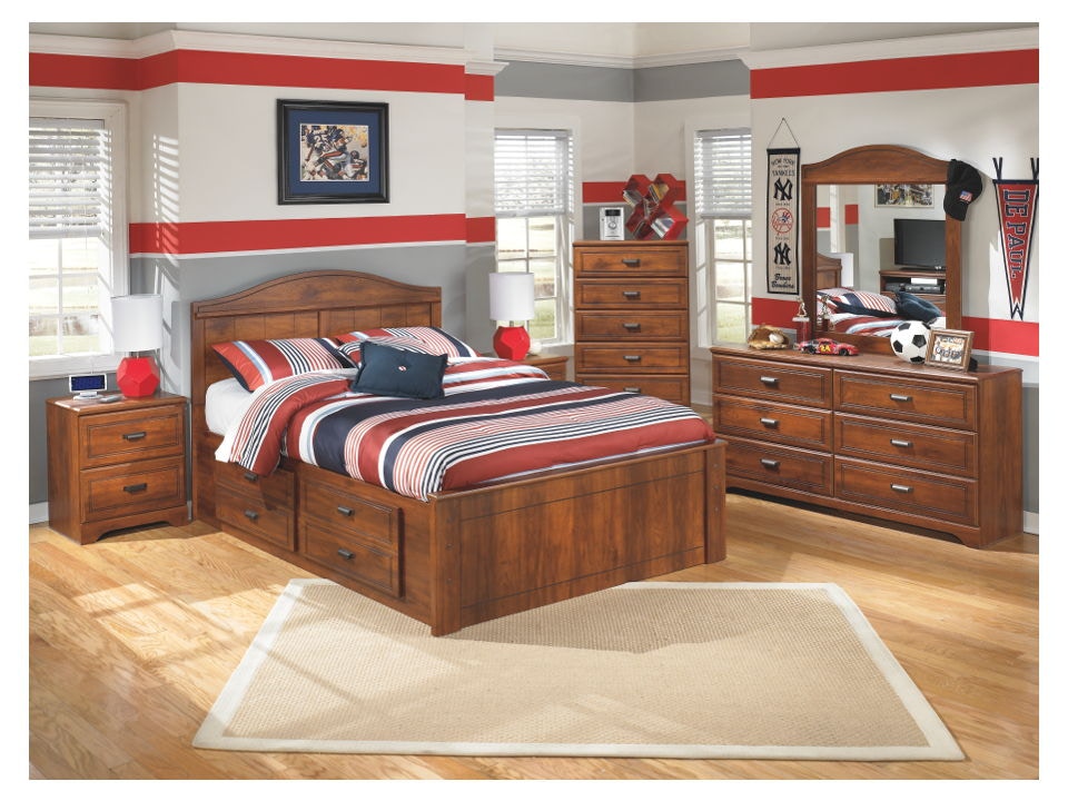 Ashley Barchan Full Panel Storage Bed Set B228 21 26 46 87 84 50