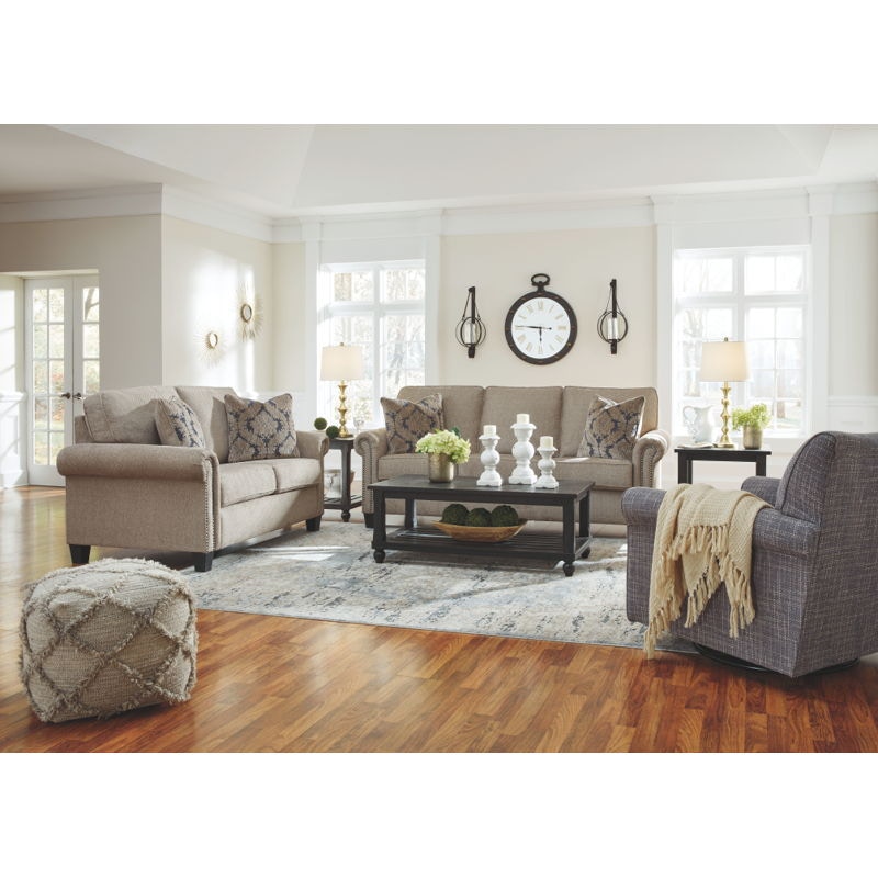 Ashley Basiley Loveseat 4940035 - Portland, OR | Key Home Furnishings