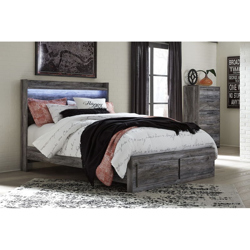 Ashley Baystorm 5 Piece Queen Panel Storage Bedroom Set B221