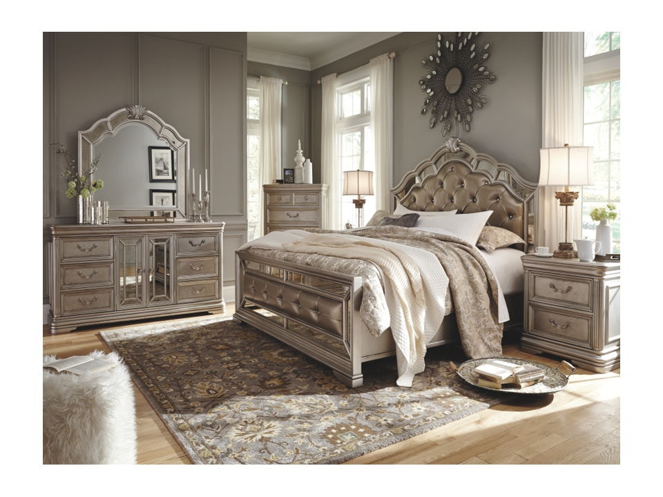 Silver ashley store bedroom furniture