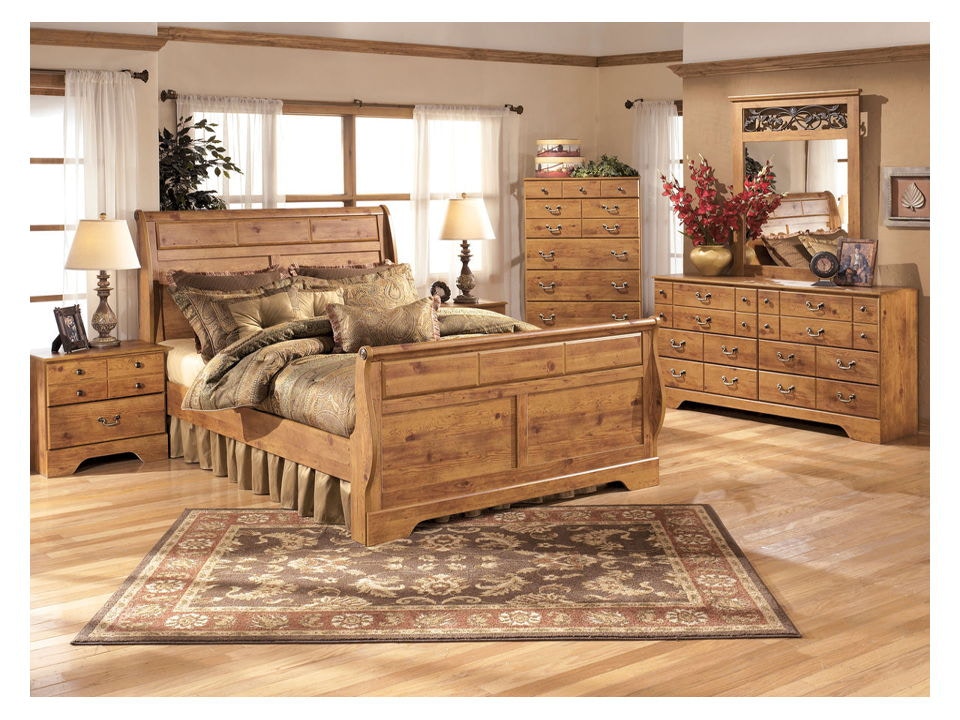 Ashley Bittersweet 8 Piece Queen Bed Set Portland OR Key Home