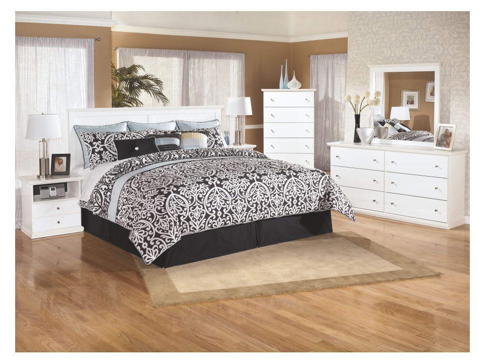 Ashley Bostwick Shoals 6 Piece King Panel Bedroom Set B139-31-36-46-58 ...