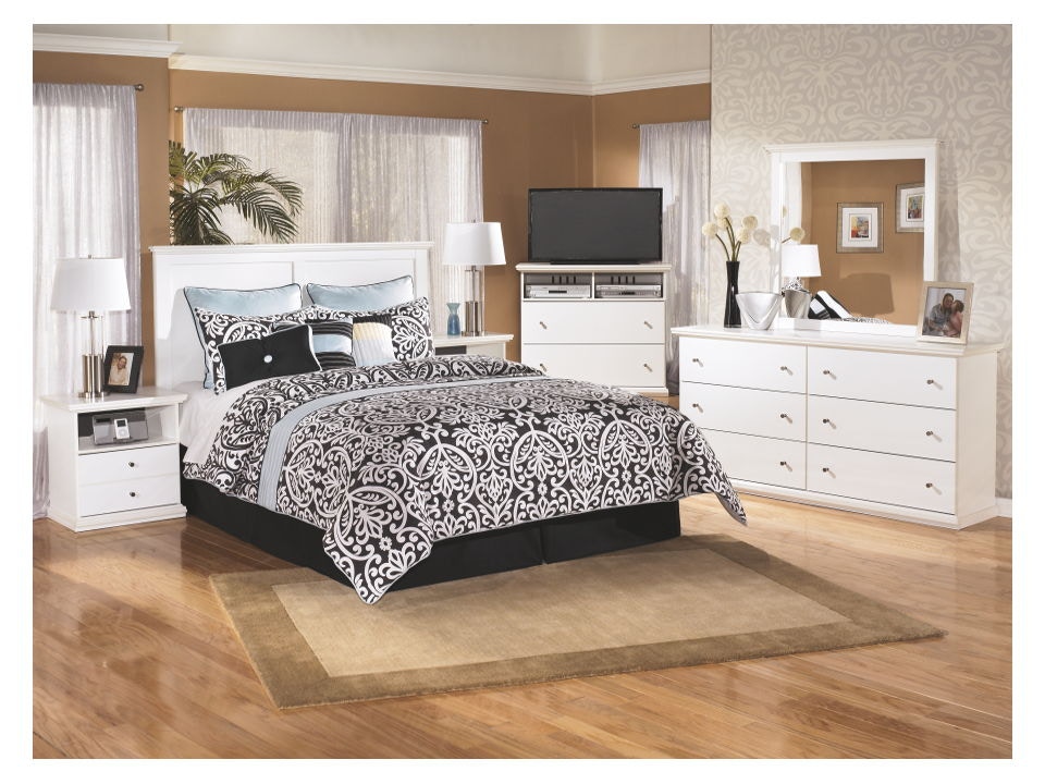 Ashley Bostwick Shoals 5 Piece Queen Bed Set Portland, OR Key Home Furnishings