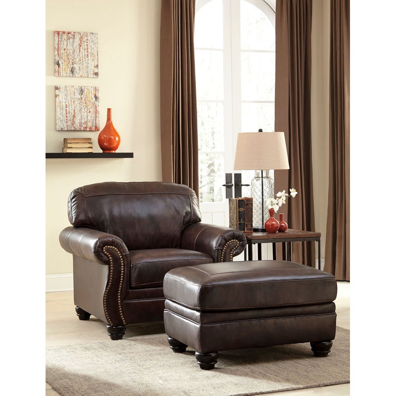 Ashley furniture online leather chair