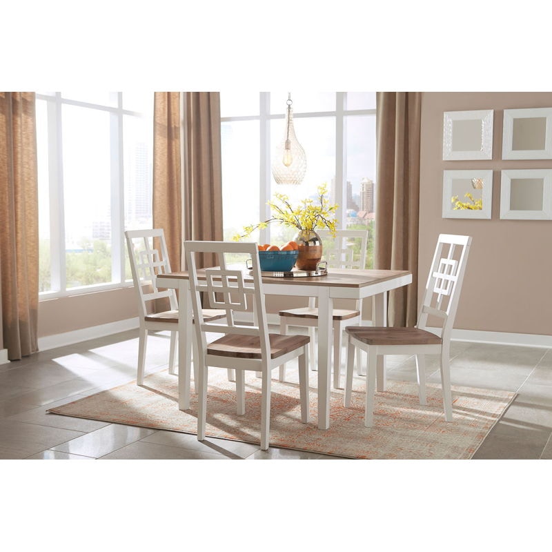 ashley brovada dining set