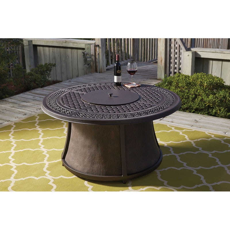 Ashley Round Fire Pit Portland, OR Key Home Furnishings
