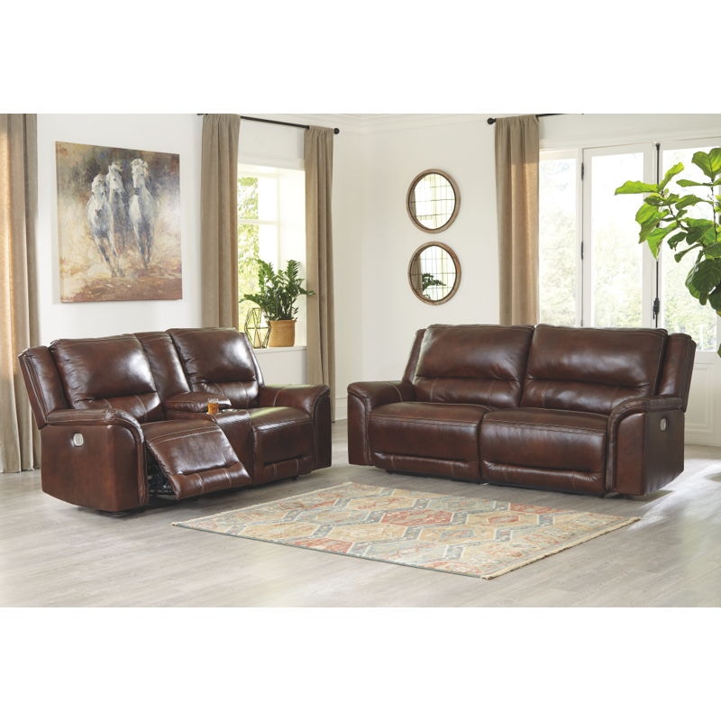 ashley catanzaro power reclining loveseat