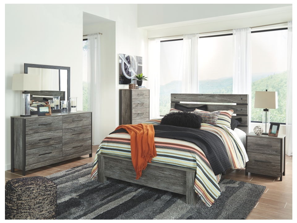 Ashley Cazenfeld 7 Piece Queen Bed Set B227 31 36 46 57 54