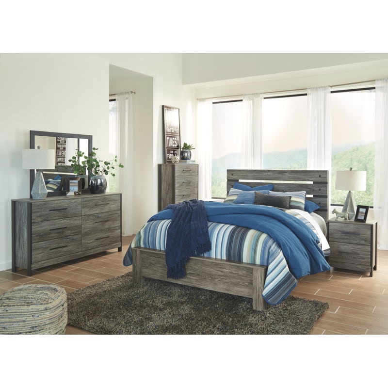 Ashley Cazenfeld 6 Piece Queen Bed Set B227-31-36-57-54-96-92