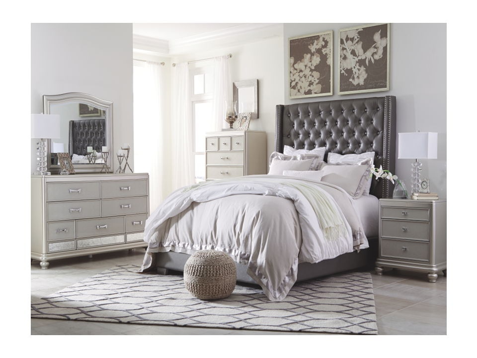 Ashley coralayne store bed set