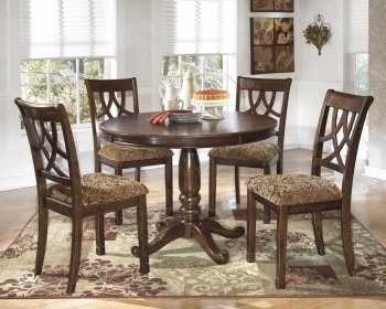 ashley furniture round dining room table sets