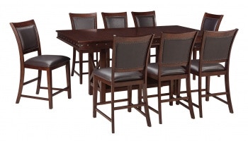 Ashley Collenburg 9 Piece Rectangular Counter Dining Set - Portland, OR ...
