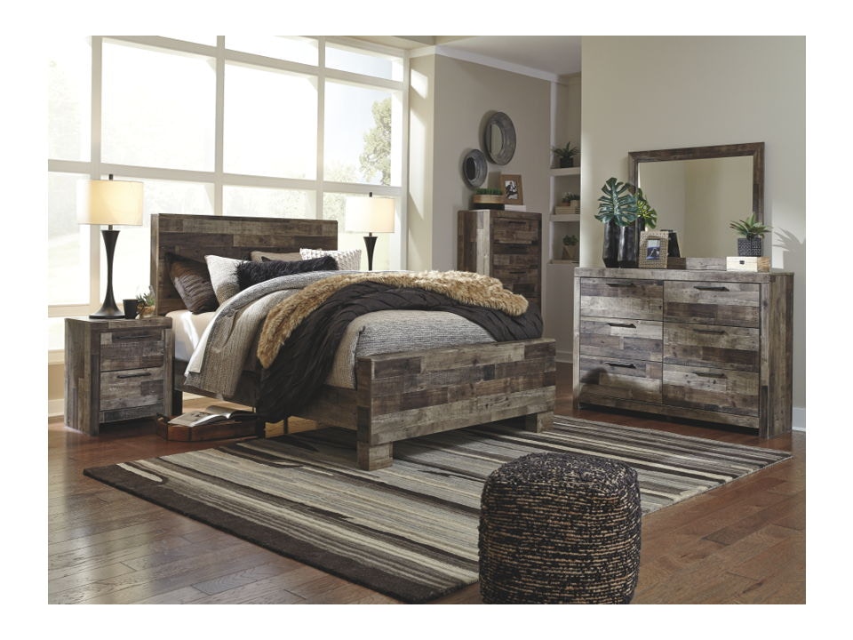Ashley Derekson 7 Piece Queen Panel Bedroom Set B200 31 36